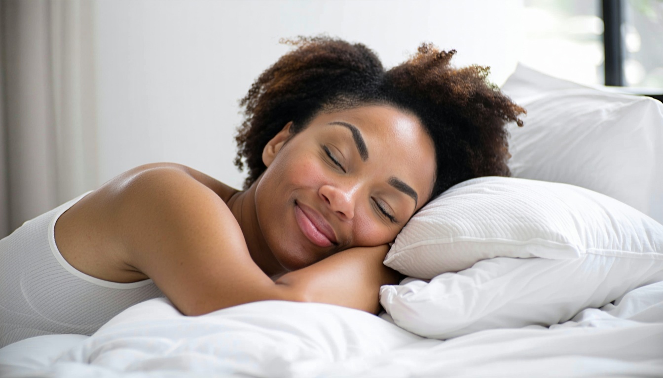 Professional waking up refreshed